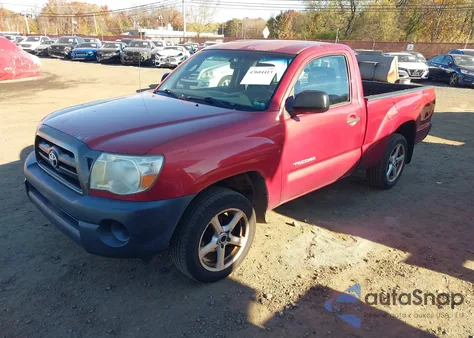 2008 Toyota Tacoma из США, поврежденный, VIN 5TENX22N38Z588719